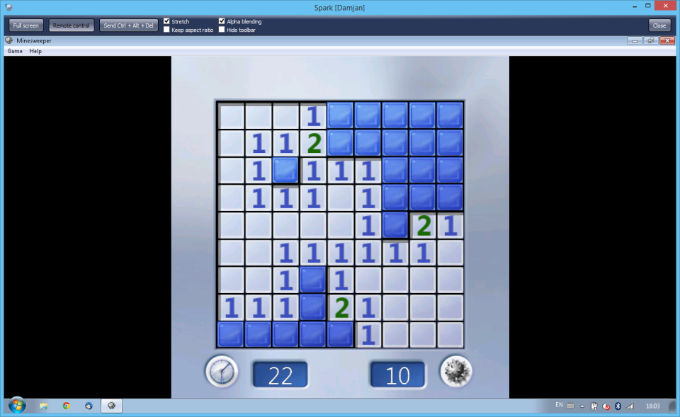 screenshot of Advanced Net Monitor